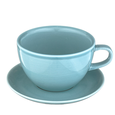 RISE BASE чашка 320 мл. голубая